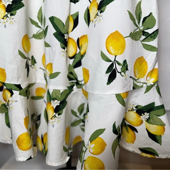 Cynthia Rowley Lemon Print Button-Up Dress.
Size XS - Picture 3 of 9